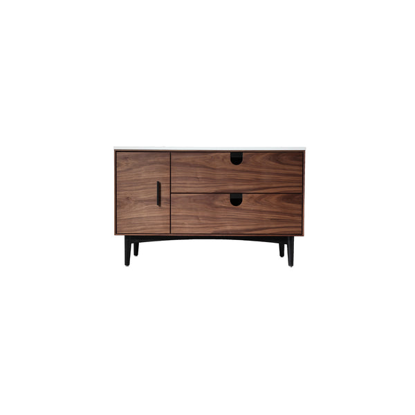 48’’ VANITY ON LEGS 2 DRAWERS OAK