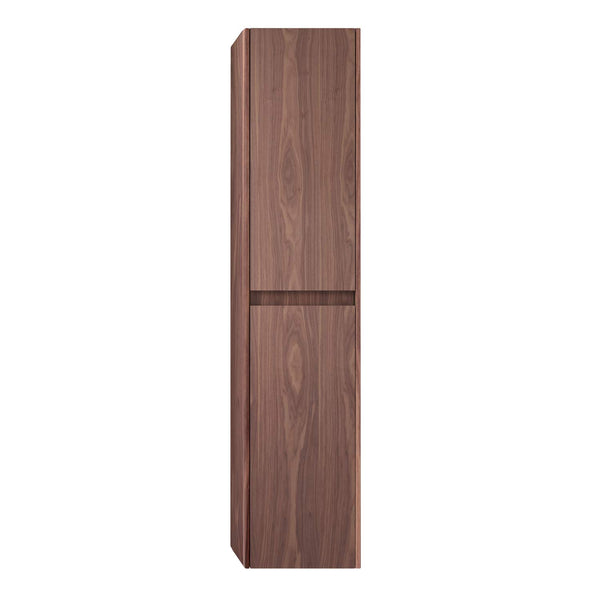 16'' NV08 wood veneer 2-door hanging linen cabinet