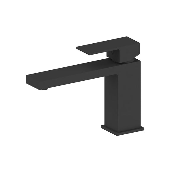 Bath faucet matte black finish