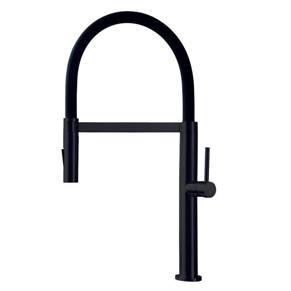 Matte Black Chief Style Kitchen Faucet