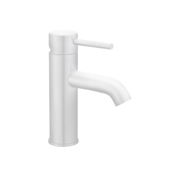 Matte white Round Basin Faucet